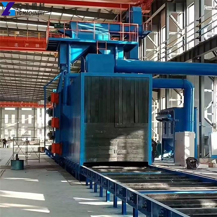 Pass-Through-Shot-Blasting-Machine